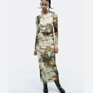 NWT Zara Long Sleeve Dress